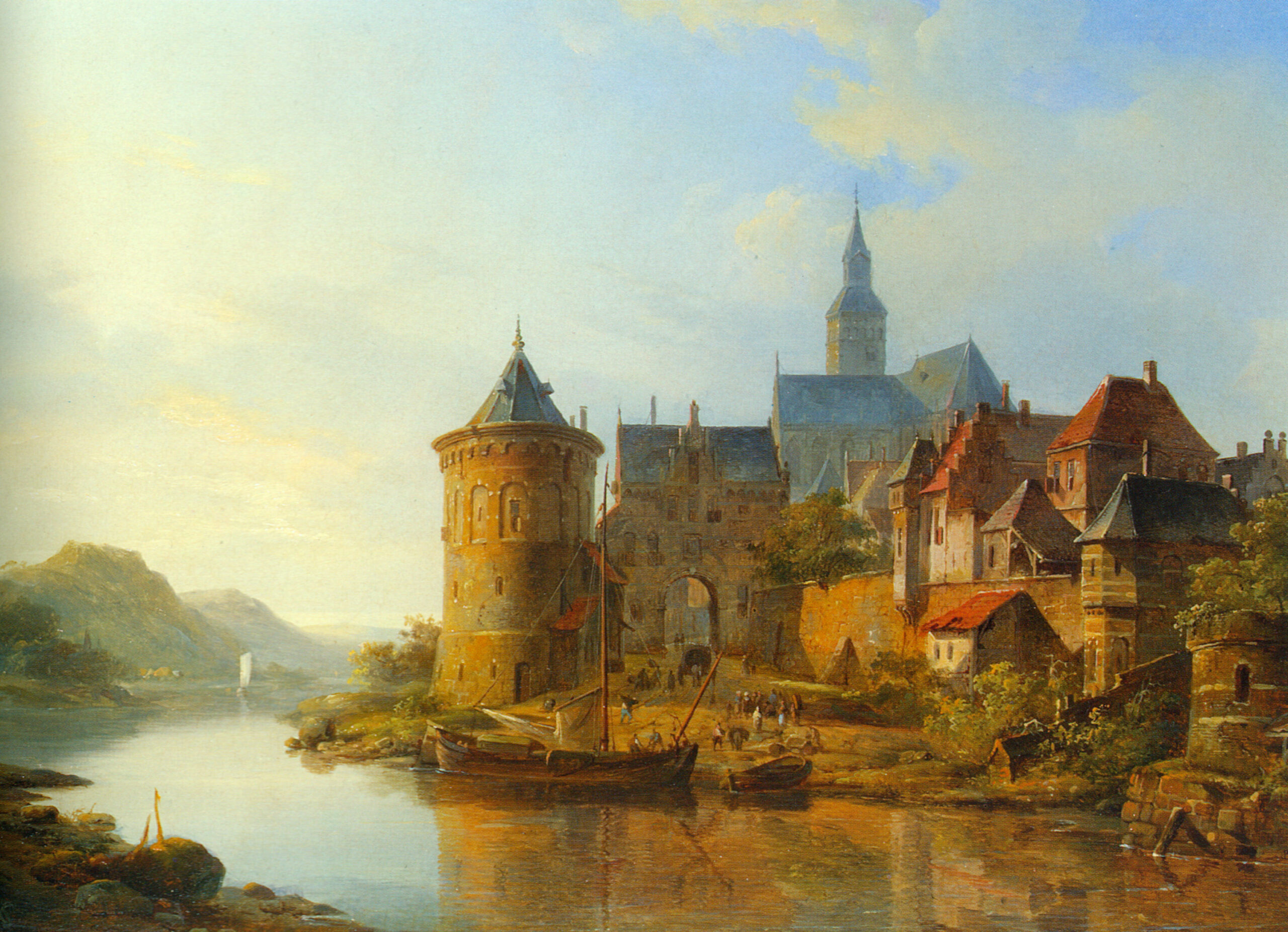 Cornelis Springer The Town (Guardians of Aria Cover Page)
